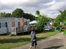 Campsite France Brittany : Mobil-home Louisiane en Bretagne sud